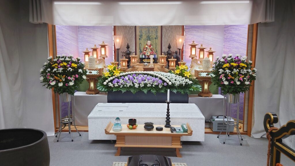 寺院会館で家族葬